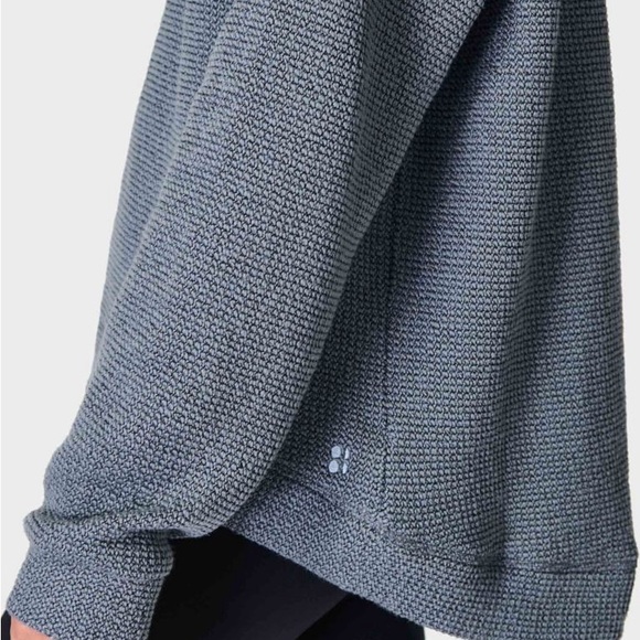 Sweaty Betty Restful Boucle Half Zip Sweatshirt - Picture 9 of 9